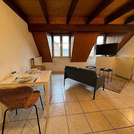 Charmant Appartement En Duplex A Porrentruy Exteriör bild